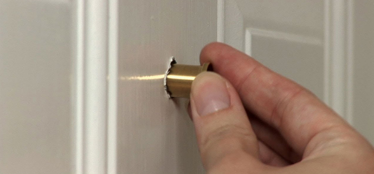 peephole door repair in Los Gatos